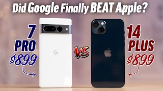 Pixel 7 Pro vs iPhone 14 Plus - The Difference is CRAZY!
