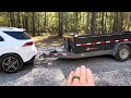 Mercedes GLE 53 towing set up ￼(showing the exterior of the vehicle)