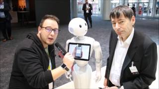 CeBIT 2017: Meet Pepper the IBM Watson Powered Robot