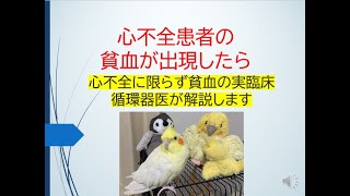 心不全患者の貧血が出現したら(心不全に限らず貧血の実臨床、循環器医が解説します)