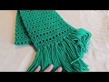 Easy Beginner Scarf for Kids