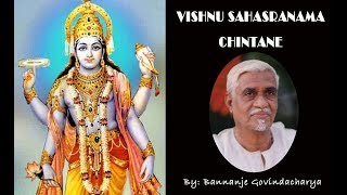 Vishnu Sahasranama Chintane | Part 127 | Bannanje Govindacharya