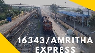 16343/Amritha Express (Via Palakkad Town) | TVC/Thiruvananthapuram Central - MDU/Madurai Junction