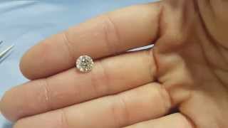 ROUND Shape 1.56 Carat H SI1 Certified Natural Loose Diamond For Engagement Ring