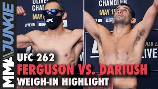 UFC 262: Tony Ferguson vs. Beneil Dariush weigh-in highlight