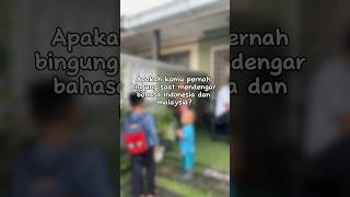 Perbedaan bahasa indonesia dan malaysia #drama #bahasa #comedyvideos #funny #comedyshorts #shorts