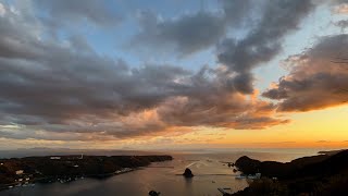 TimeLapse1276 【夕焼け雲】夕焼け  🪁  雲のタイムラプス動画