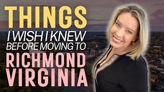 Things People DON'T tell you about Richmond, Virginia | Liz Brown Realtor Daily | Moving to RVA