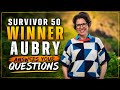 Aubry Breaks Her Silence on Your Biggest Survivor 50 Questions #survivor50 