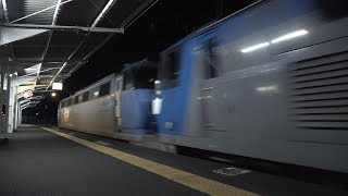 [EF210-144+ムドEF200-10]下り5085レ貨物列車 金光駅通過