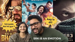 PATHAAN Movie Review | KISI KA BHAI KISI KI JAAN reaction | TIGER 3 | SUKANYA | NIKHIL #SRK