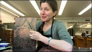 Rachel Singel and The Etching Needle | Artist's Toolkit