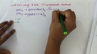 1's complement arithmetic | subtraction using 1's complement | signed numbers