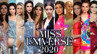 MISS UNIVERSE 2020 | ตัวแทนแต่ละประเทศ