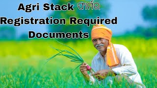 Agri Stack Farmer Registration Required Documents