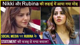 Bigg Boss 14: Nikki Tamboli Fans Bash Rubina Dilaik For Her FALSE Statement?, Abhinav WARNS Nikki