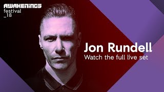 Awakenings Festival 2018 Sunday - Live set Jon Rundell @ Area W