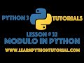 Python Tutorial: Understanding Modulo In Python #32