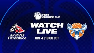 BK KVIS Pardubice v Jamtland Basket | Full Basketball Game | FIBA Europe Cup 2023-24