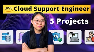 Want to be an AWS Cloud Support Engineer? Build these 5 Projects!