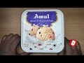 amul ice cream fruit and nut fantasy 1l box amul ice cream family box review master