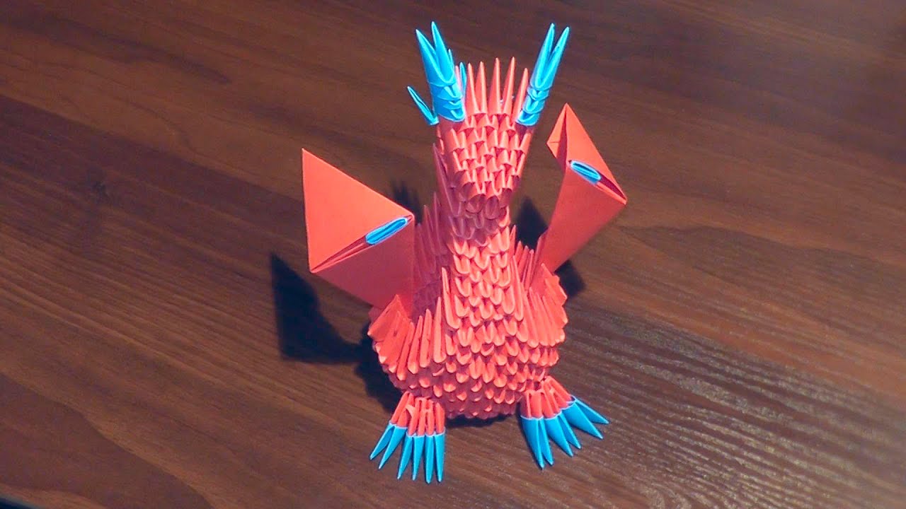 Advanced 3d Origami Dragon