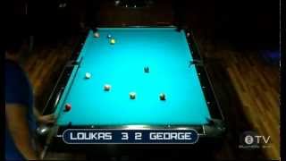 9 Ball Competition: Final - Loukas VS George