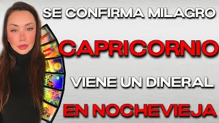 CAPRICORNIO♑️RECIBES 3 BENDICIONES EN NOCHEVIEJA🤲🏻✨FELIZ 2025⭐️HOROSCOPO #CAPRICORNIO HOY TAROT AMOR