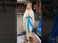 Our lady of lourdes statue painting|mama mary our lady of lourdes|mother Mary statue #shorts