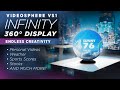 VideoSphere 360° Smart LED Infinity Display - The Ultimate Room Transformation!