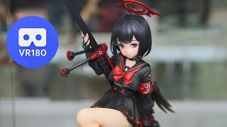 【3D VR180】キューズQ ブルーアーカイブ 静山マシロフィギュアサンプル展示立体視