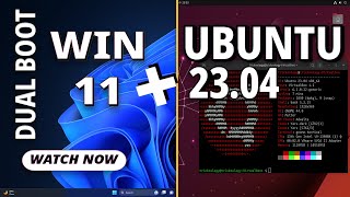 How to Install Ubuntu Desktop 23.04 Alongside With Windows 11(Dual Boot)