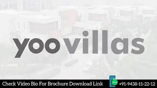 Yoo Villas Pune | Panchshil Villas Kharadi | Luxury Villas In Pune | Yoo Pune