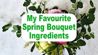 Cut Flowers & Foliage I Rely on & Love for the Spring Bouquet Season on my Tiny Urban Flower Farm