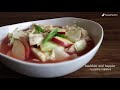 how to make cabbage u0026watermelon water kimchi vegan korean healthy bapsang