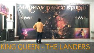 BHANGRA ON KING QUEEN -THE LANDERS | DANCE | BHANGRA | MADHAV DANCE STUDIO | MANOJ MOHAN