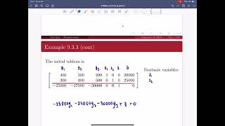 Simplex method for minimization - part 4