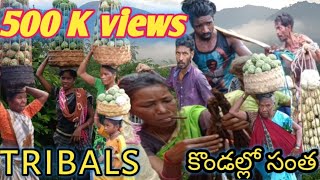 కాశీపట్నం tribals Santa. కొండల నడుమ పల్లెటూరి సంత. ఇక్కడ అన్ని చాలా చవక..