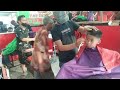 live pangkas rambut bulan puasa