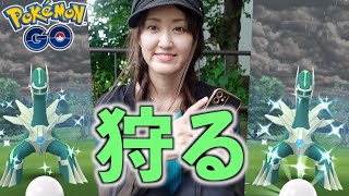 今日もディアルガを狩る!! 色違い連日!?【ポケモンGO】