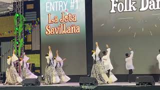 La Jota Sevillaña Kabankalan City Folk Dance Competition Panaad Sa Negros 2024