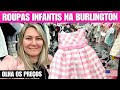 Compras de Roupas Infantis em Orlando: Preços Incríveis na Burlington!