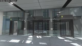 [Unity5] ゲームエンジンでエレベーターを再現 - Elevators in Unity 5 Game Engine