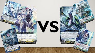 【ヴァンガード】頂の天帝バスティオン　vs　旗艦竜　フラッグバーグ・ドラゴン