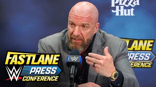 Triple H thanks John Cena: WWE Fastlane 2023 Press Conference highlights