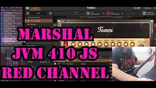 TONEX Preset - Get a Metal Tone with Marshall JVM 410 JS Red Channel Joe Satriani