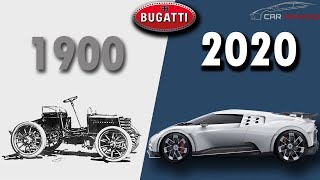 Bugatti evolution (9000-2020) | History of Bugatti cars