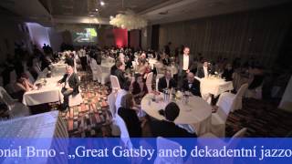 52.ples Hotelu International Brno ve stylu Great Gatsby