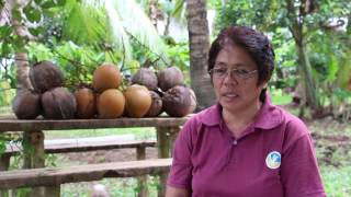 Epifania D. Antoquia - Gawad Saka CY2016 Outstanding Coconut Farmer Regional Winner (Region XIII)