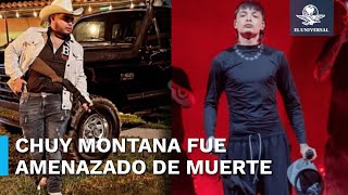¿Chuy Montana recibió amenazas del CJNG como Peso Pluma en Tijuana?